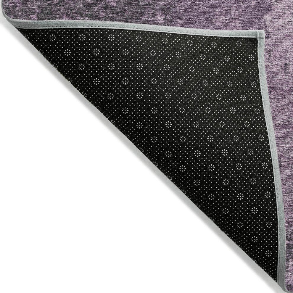 Machine Washable Indoor/Outdoor Chantille ACN1912 Violet 8' x 10' Rug