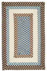 Montego MG89 Bright Brown Indoor/Outdoor Area Rug, Rectangular 10'x13'