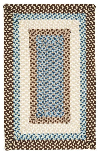 Montego MG89 Bright Brown Indoor/Outdoor Area Rug, Rectangular 10'x13'