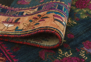 Fine Vintage Distressed Kulwa Blue Rug