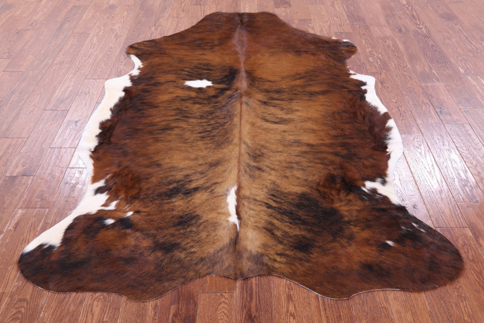 Natural Cowhide Rug 7' 1" X 5' 6" C1513