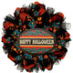 Happy Halloween Old Fashioned Handmade Wreath