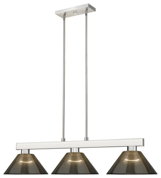 Z-Lite 152-ARS Cobalt 3 Light 50"W Linear Pendant - Matte Black