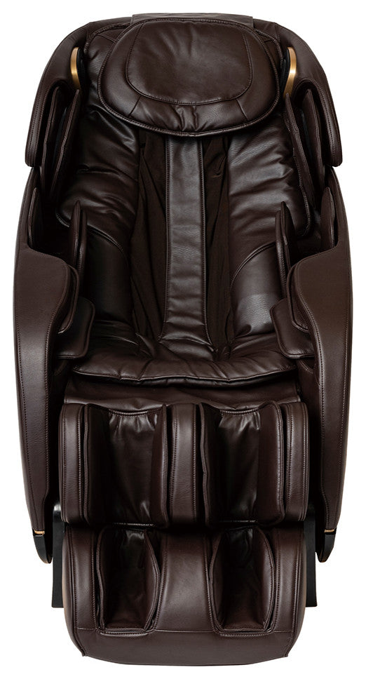 Jin 2.0 - Deluxe Heated SL Track Zero Wall Massage Chair, Espresso