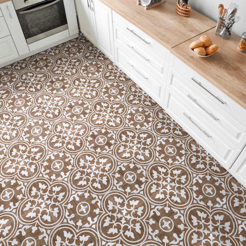 Llama Arte Loire Verso Noce Porcelain Floor and Wall Tile