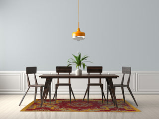 Shawl Rug, Sunny Mustard, 5'x7'
