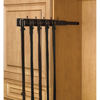 Sliding Belt Rack for Custom Closet Systems, Oil Rubbed Bronze
