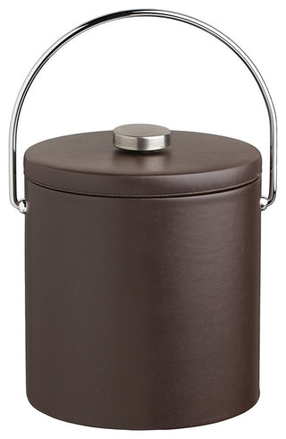 Kraftware Contempo Brown Ice Bucket, 3 qt.