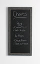 Wyeth Framed Magnetic Chalkboard Wall Organization Board, Gray
