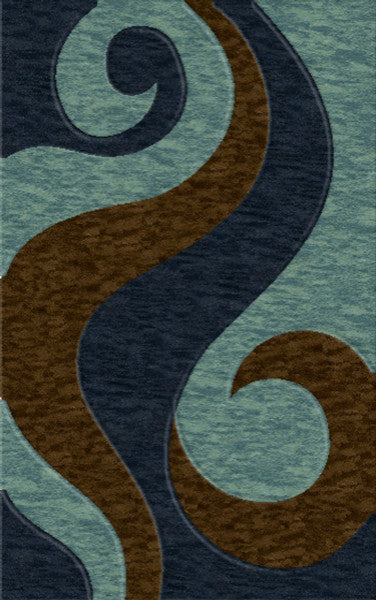Dalyn Customizable, Delray DL8, 12'0"x18'0" Navy, Rectangular