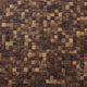 East at Main Fantasy Espresso Coconut Shell Wall Tile