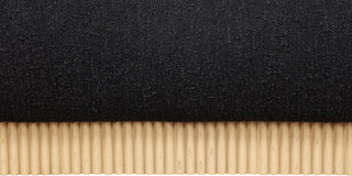 Rigby Boucle Fabric Upholstered Bed, Black, King, Natural