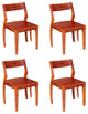 vidaXL Dining Chairs 4 pcs Solid Acacia Wood Sheesham