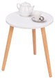 Costway Modern Round Coffee Tea Side Sofa Table Living Room Furniture Home