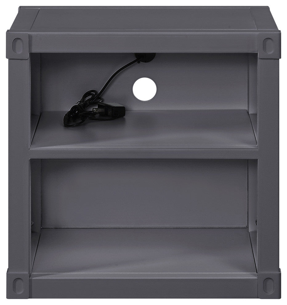 ACME Cargo Nightstand, Gunmetal