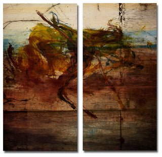 Abstract 2-Piece Canvas Wall Art