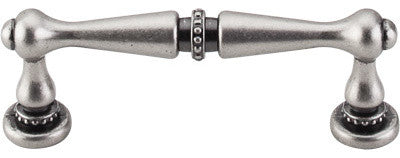 Edwardian Pull 3" (c-c) - Pewter Antique