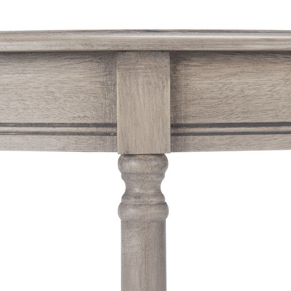 Safavieh Tinsley Half Round Console Table, Greige