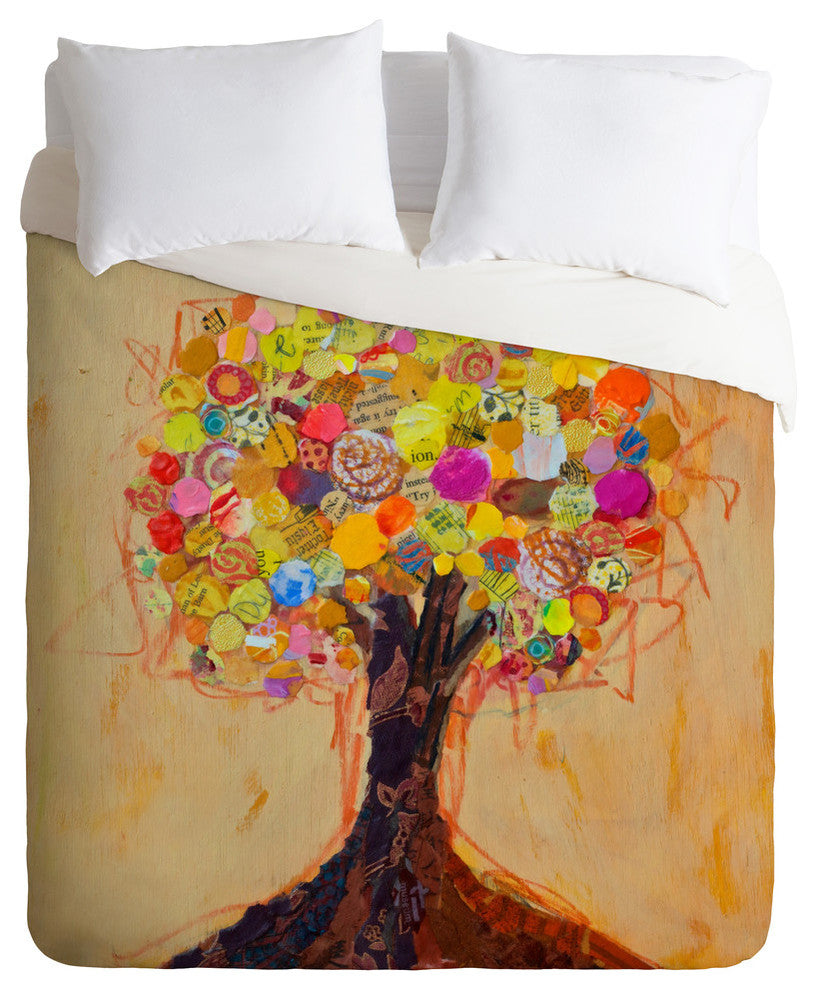 Deny Designs Elizabeth St Hilaire Nelson Summer Tree Duvet Cover - Lightweight