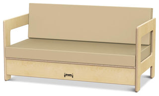 Jonti-Craft Living Room Couch, Wheat