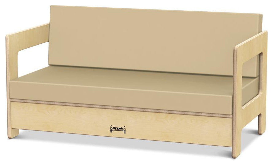 Jonti-Craft Living Room Couch, Wheat
