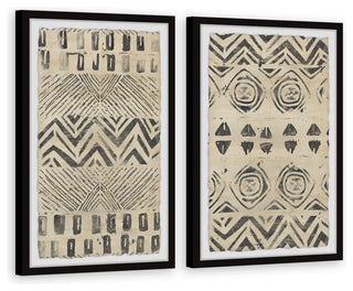 Golden Patterns Diptych, 40"x30"