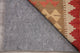 Kilim Pure Wool Turkish Oriental Traditional Flat-Woven Runner Rug, 6'7"X3'4"