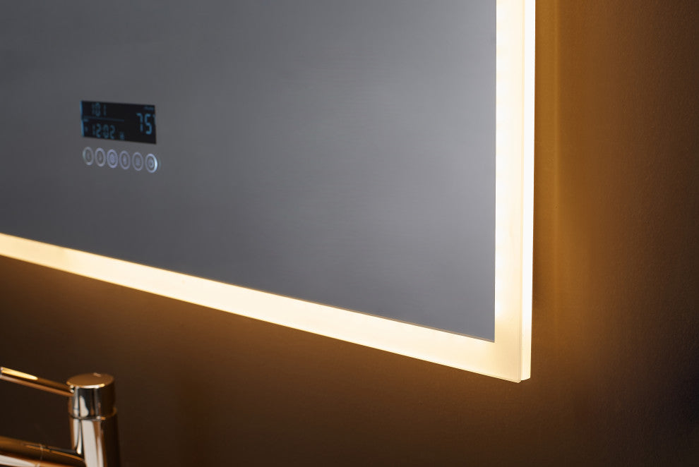 Immersion LED Frameless Mirror, 36"