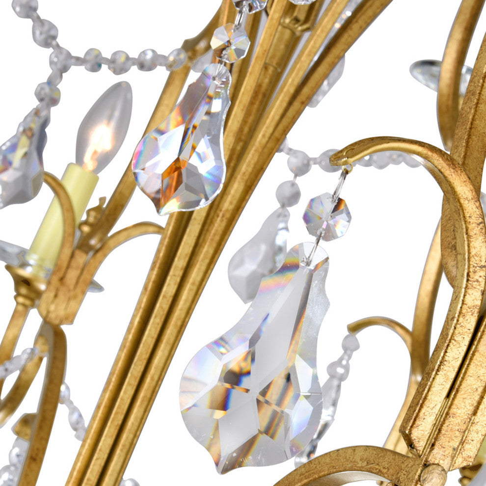 Electra Up Chandelier, 37"