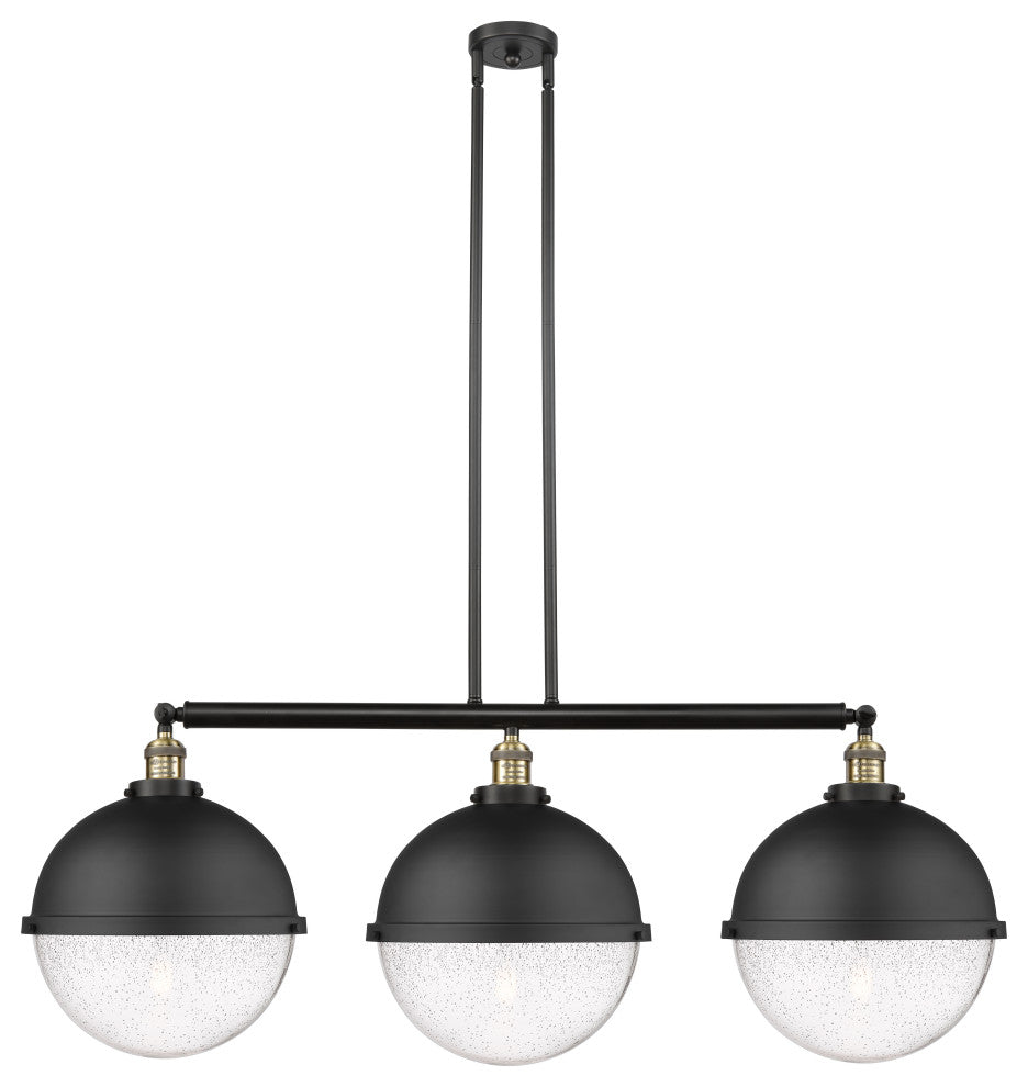 INNOVATIONS 213-BAB-HFS-124-BK 3-Light Island Light Matte Black