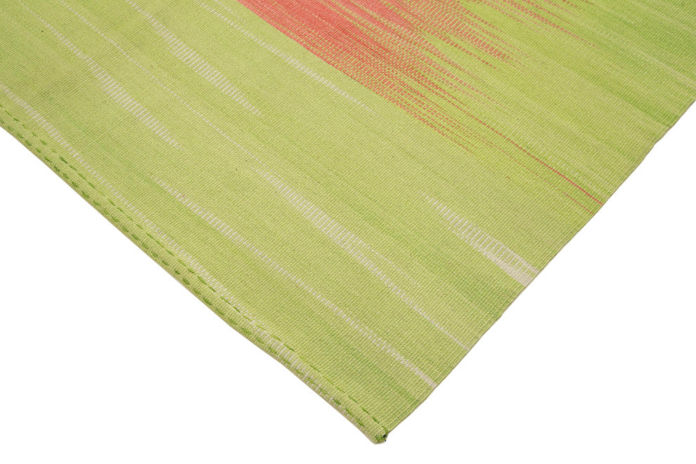 Rug N Carpet - Handmade Turkish 5' 10'' x 9' 3'' Unique Wool Kilim Rug