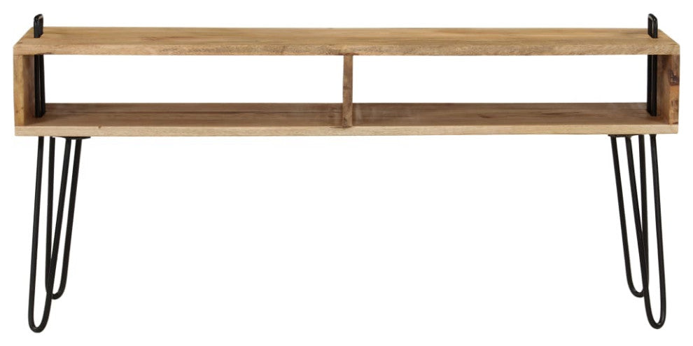 vidaXL TV Stand TV Unit Sideboard TV Console Media Cabinet Solid Mango Wood