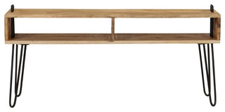 vidaXL TV Stand TV Unit Sideboard TV Console Media Cabinet Solid Mango Wood
