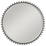Uttermost Taza Round Iron Mirror