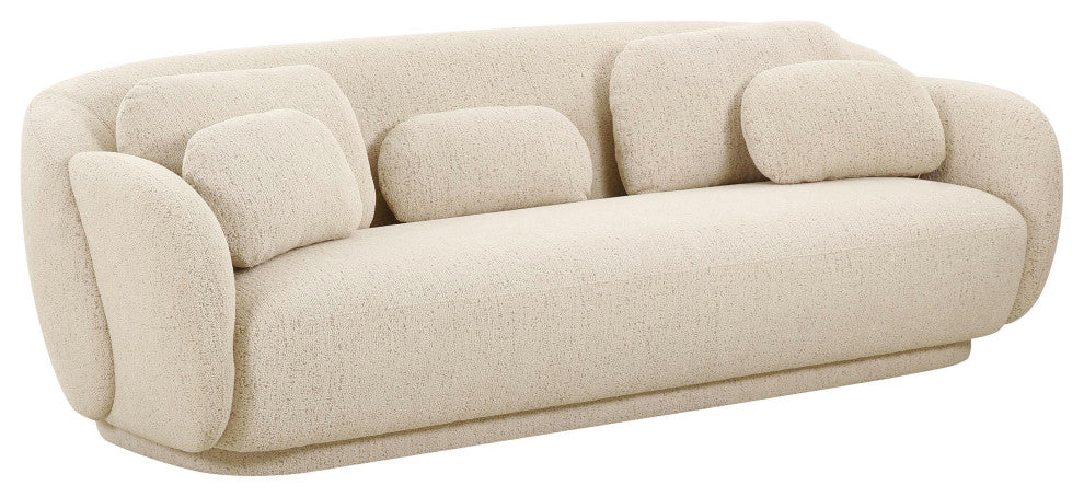 Misty Cream Boucle Sofa