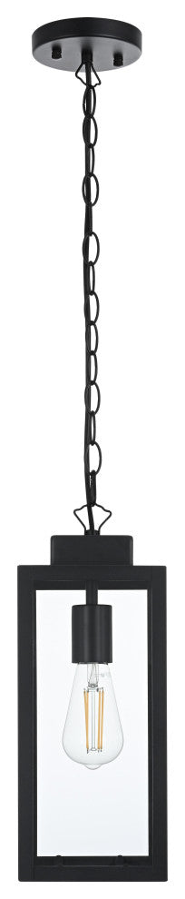 Home Living 6" Outdoor Pendant, Black