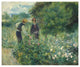 "Picking Flowers" Digital Paper Print by Pierre-Auguste Renoir, 42"x35"