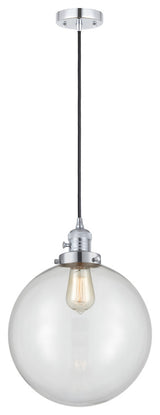 INNOVATIONS 201CSW-PC-G202-12 1-Light Mini Pendant Polished Chrome