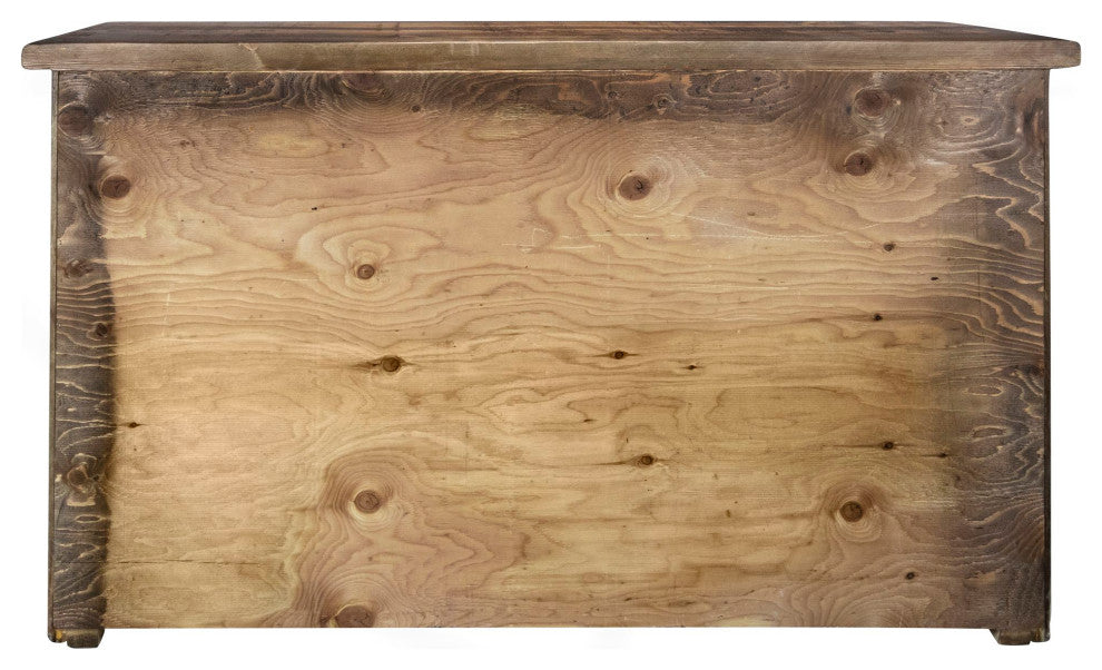 Big Sky Collection Live Edge 7 Drawer Dresser, Provincial Stain