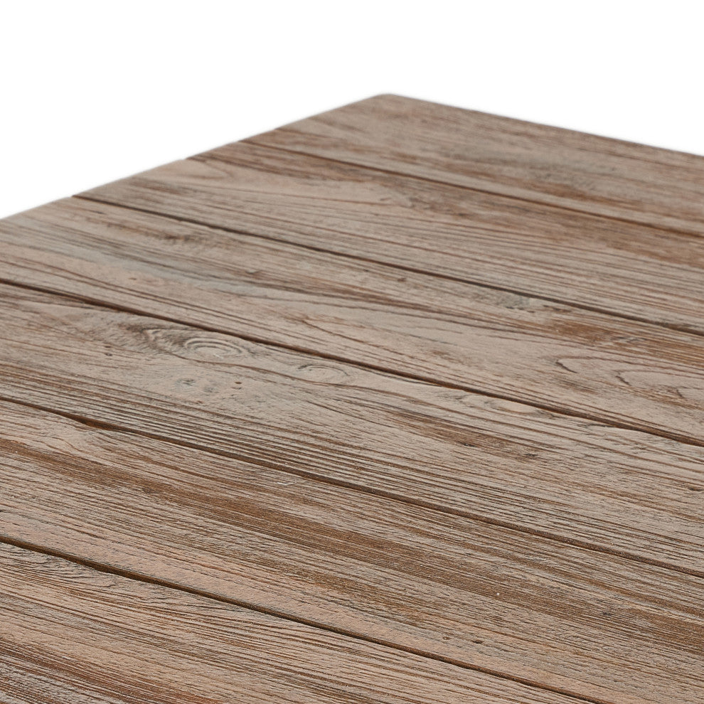 Encino Outdoor Coffee Table-Brown