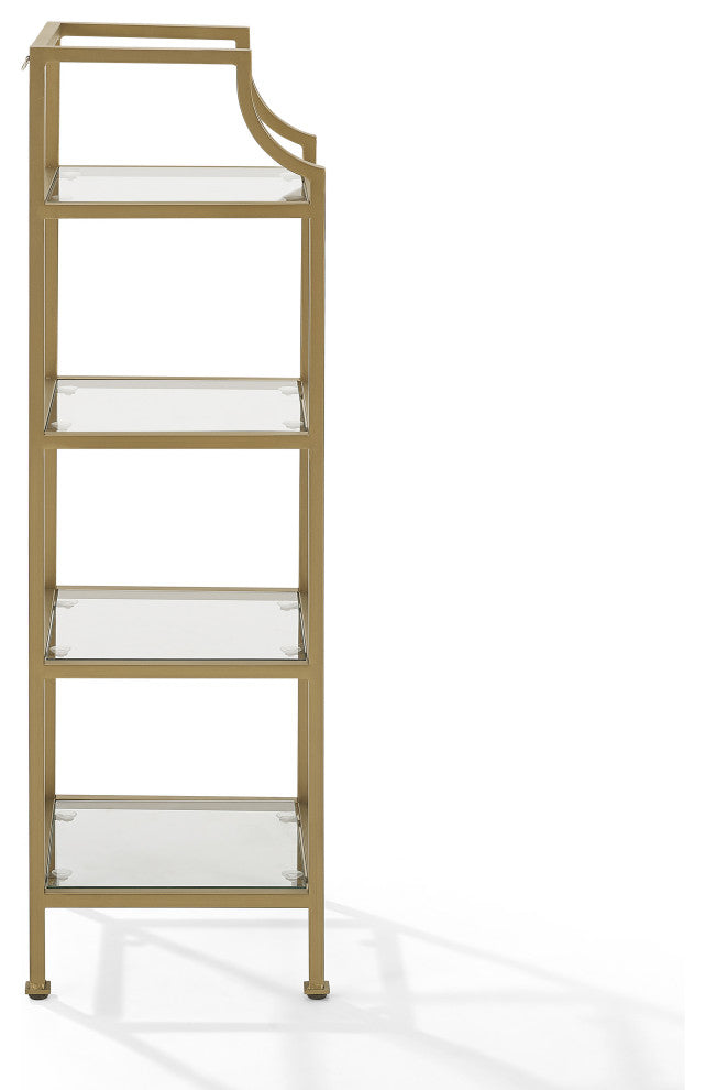 Aimee Short Etagere Soft Gold