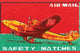 Air Mail Safety Matches- Fine Art Giclee Print 24" x 36"