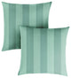 Sorra Home Preview Lagoon Knife Edge Pillow, Set of 2, 24"x24"x6"