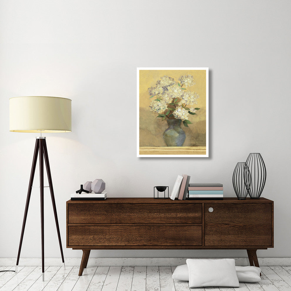 "Summer Hydrangea II Crop" Digital Paper Print by Albena Hristova, 30"x37"