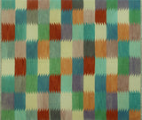 Winchester Kilim Hazrat Rust/Blue Rug, 8'2x9'9