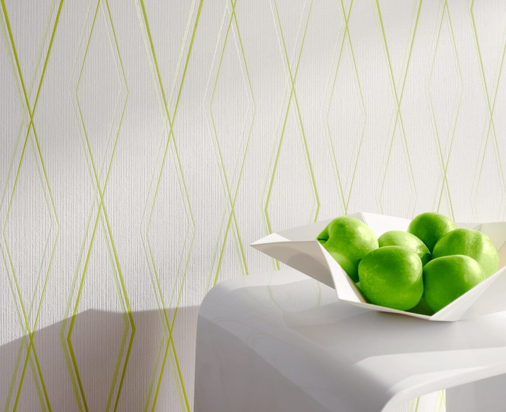 Jette2, Grass Textured Embossed Bamboo Natural Cream Wallpaper Roll