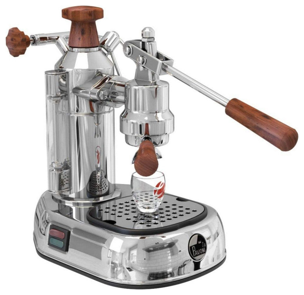 La Pavoni Europiccola 8 cup - Wood Handles