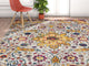 Well Woven Laurent Wonderly Modern Vintage Oriental Beige Area Rug
