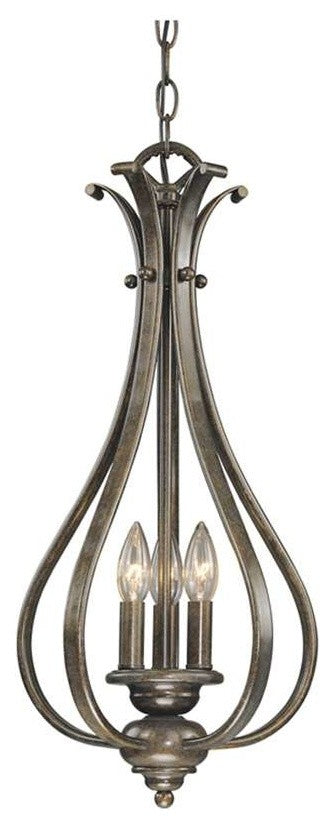Monrovia 3-Light Pendant, Royal Bronze
