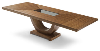 The Lauren Dining Table, 108.6", Walnut
